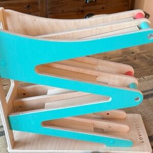 Love Every Wooden Toys Race and Chase Ramp Playset